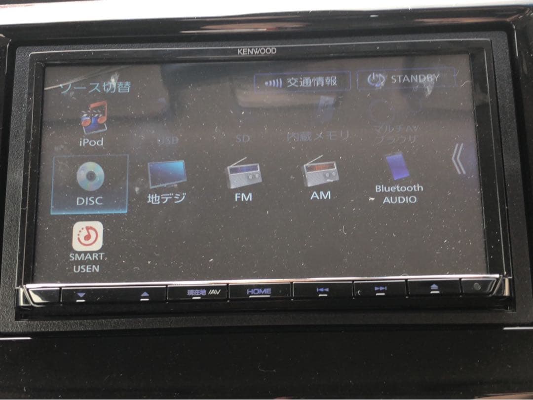 KENWOOD MDV-D707BT ナビ　Bluetooth