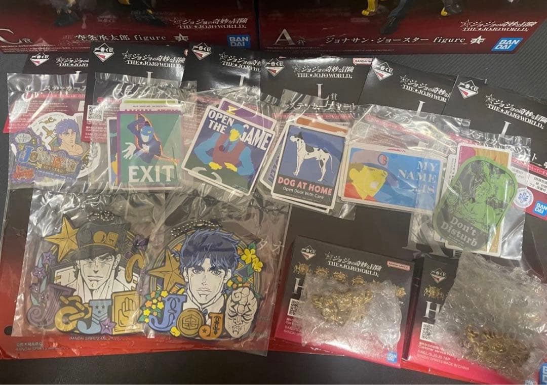 ジョジョ一番くじ 空条承太郎 C賞 フィギュア A賞　H賞ピンズコレクション