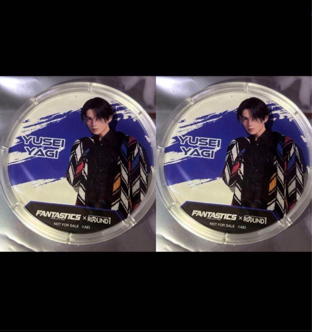 八木勇征 オリジナルアクリルコースター ラウンドワン コラボ - メルカリ