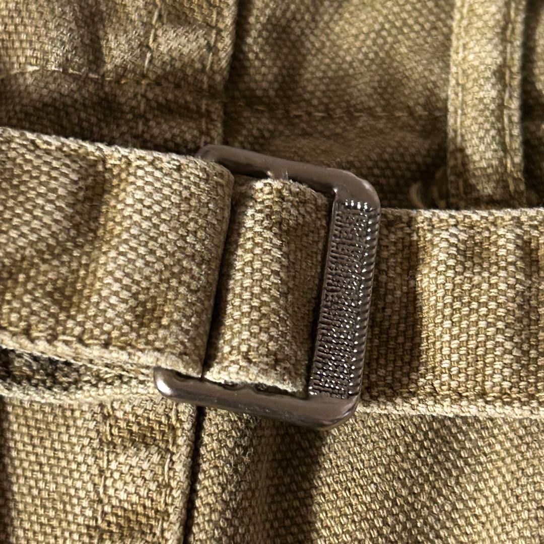 m6912【00s】KAPITAL サルエル風 ワークパンツ ダック生地 日本製