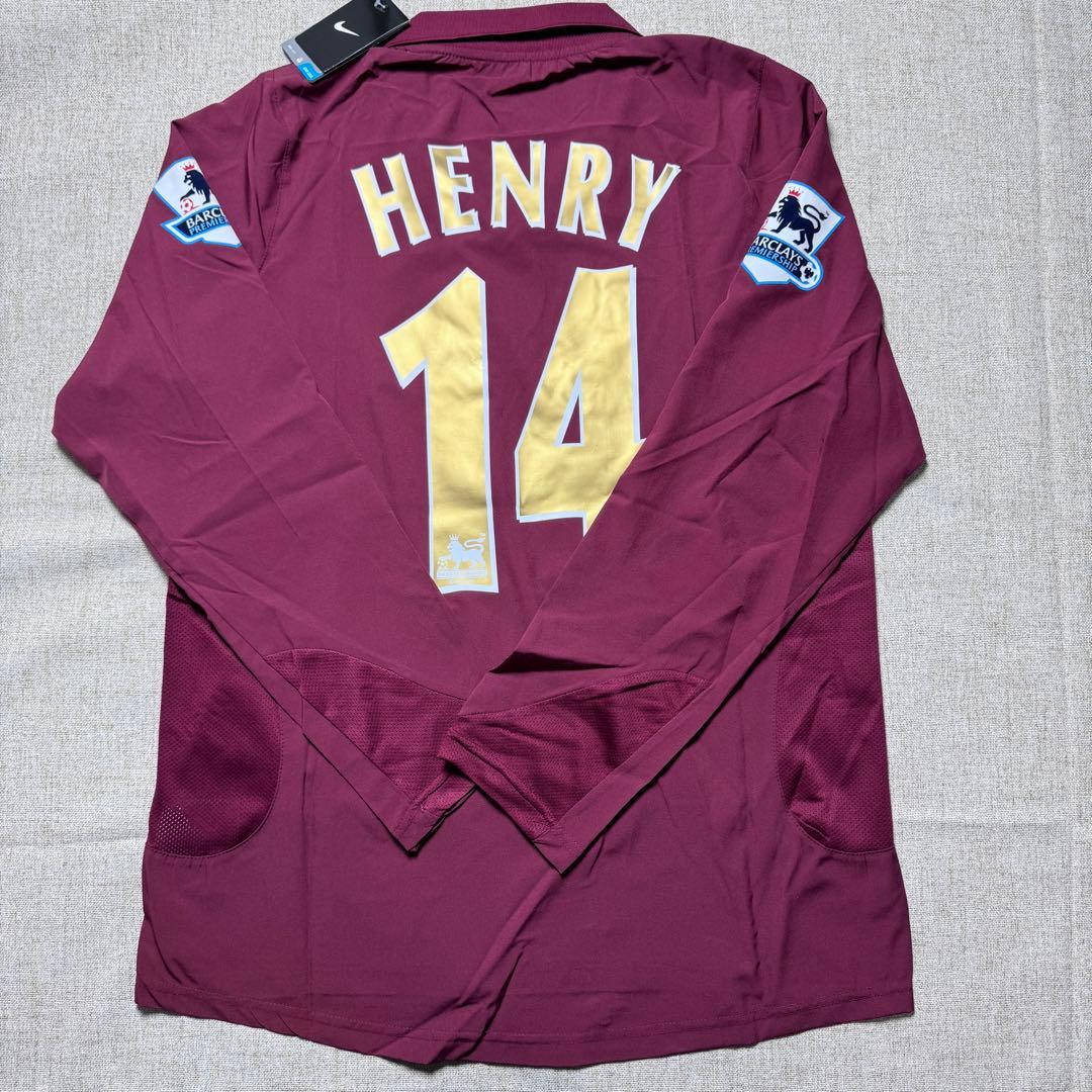 アーセナル #14 アンリ 04-05 シーズン Henry ユニフォーム 05-06