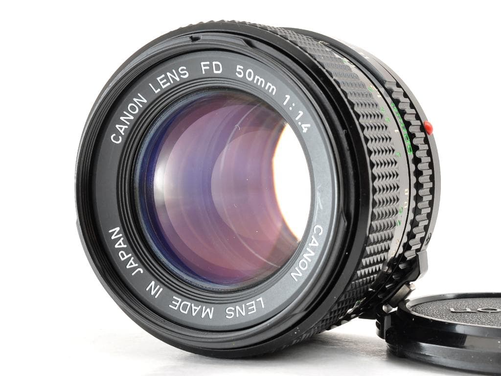 キヤノン AE-1 PROGRAM ブラック NFD 50mm f1.4 完動品