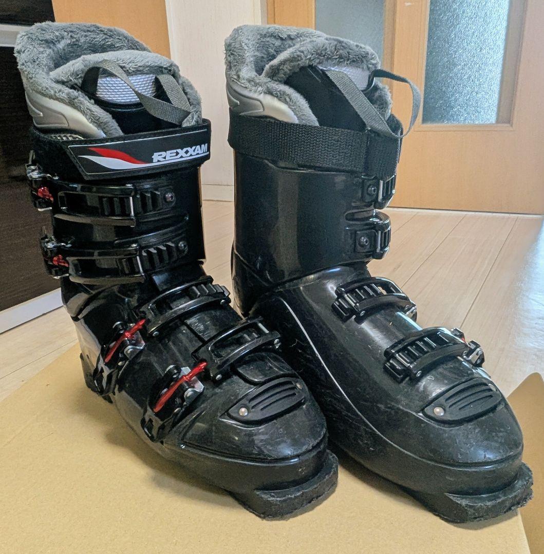 ★美品★REXXAM A5★２７cm★スキーブーツ★ブラック★