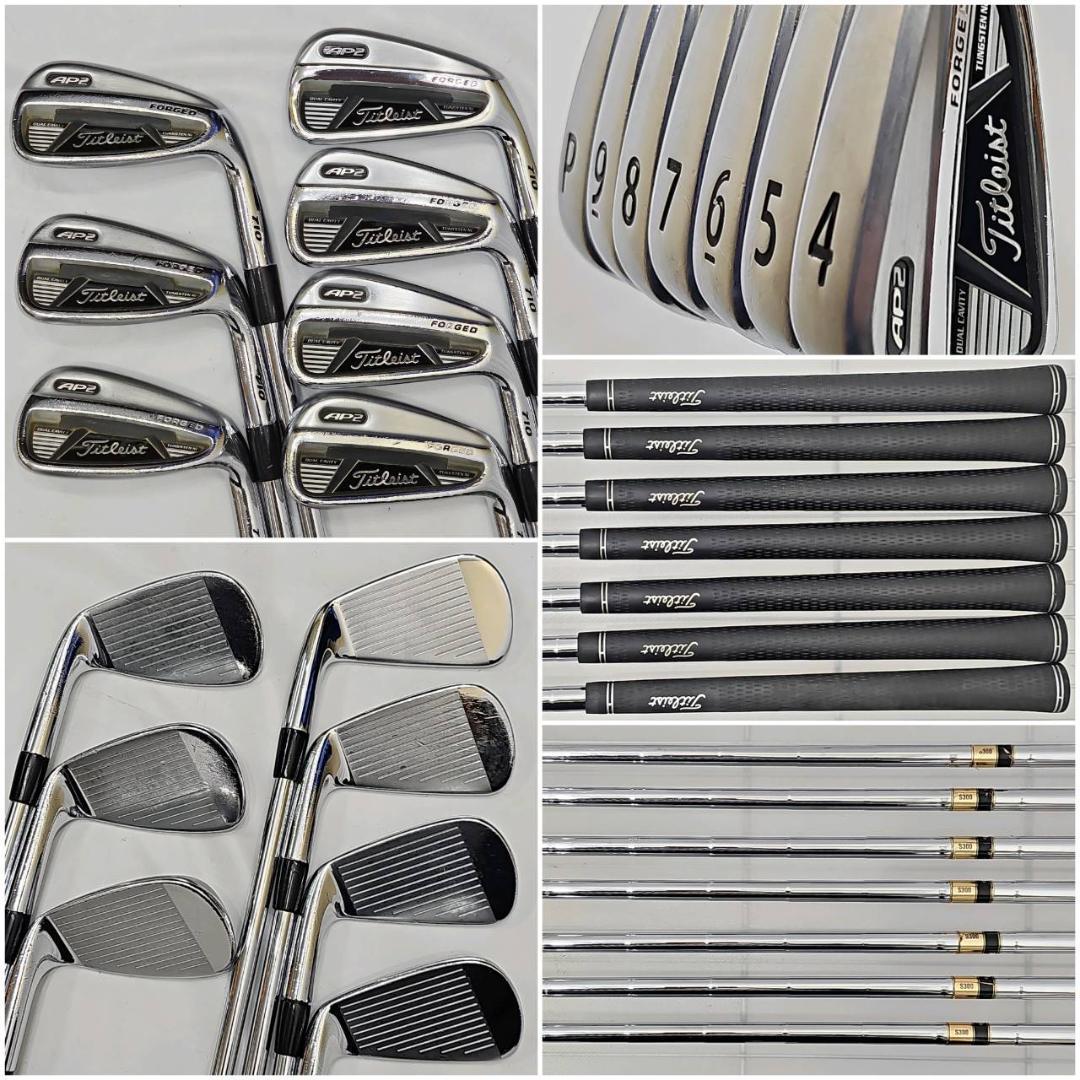 メンズ右利き初心者用　タイトリスト　AP2　ゴルフクラブセット　K-2390