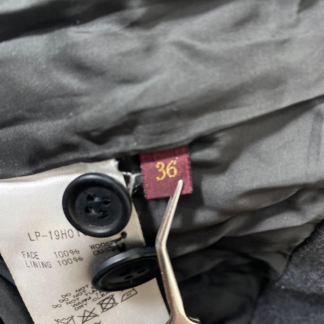 ⚫︎美品 Lisette ウール メルトン ジャンパースカート オールインワン