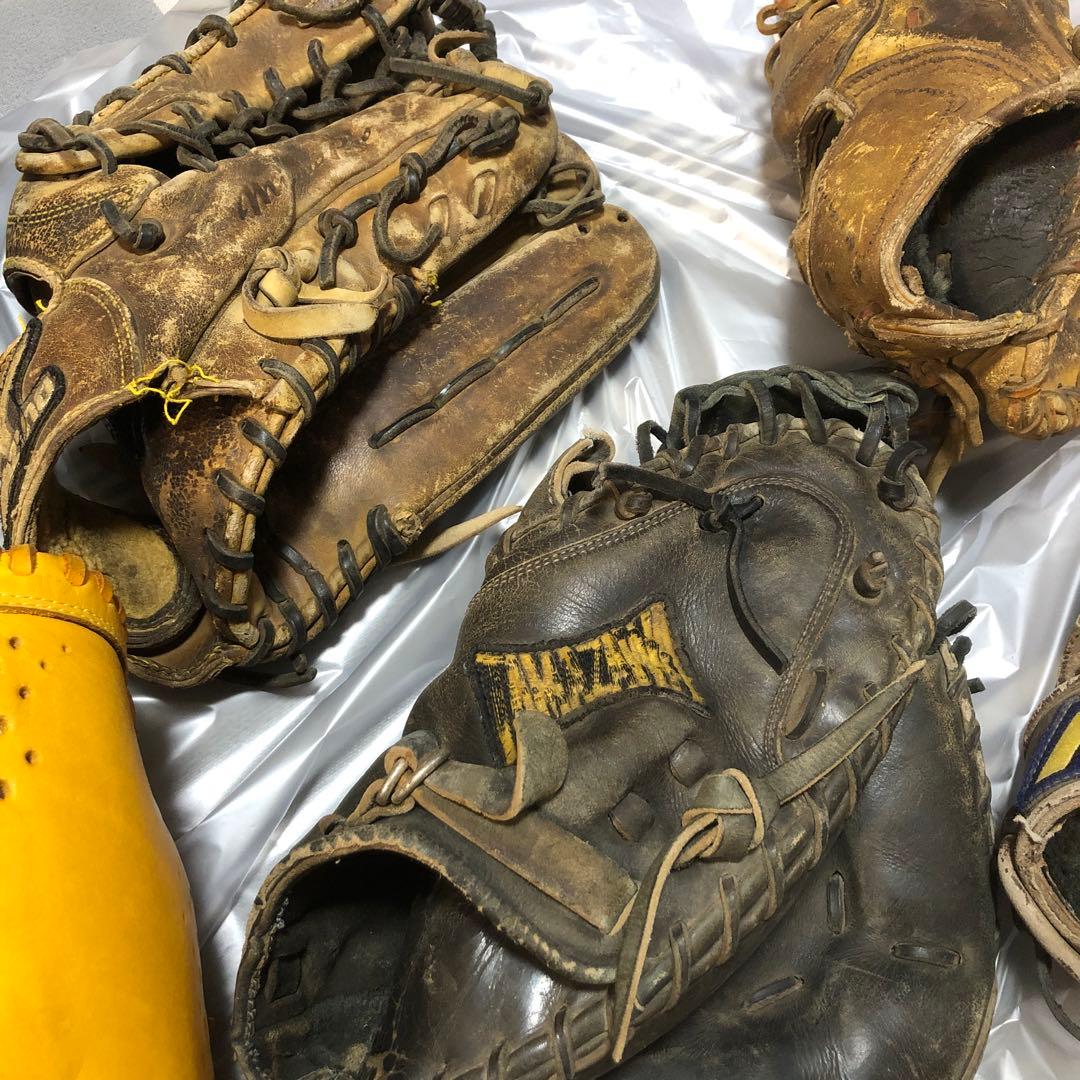 硬式　軟式　グローブ　セット