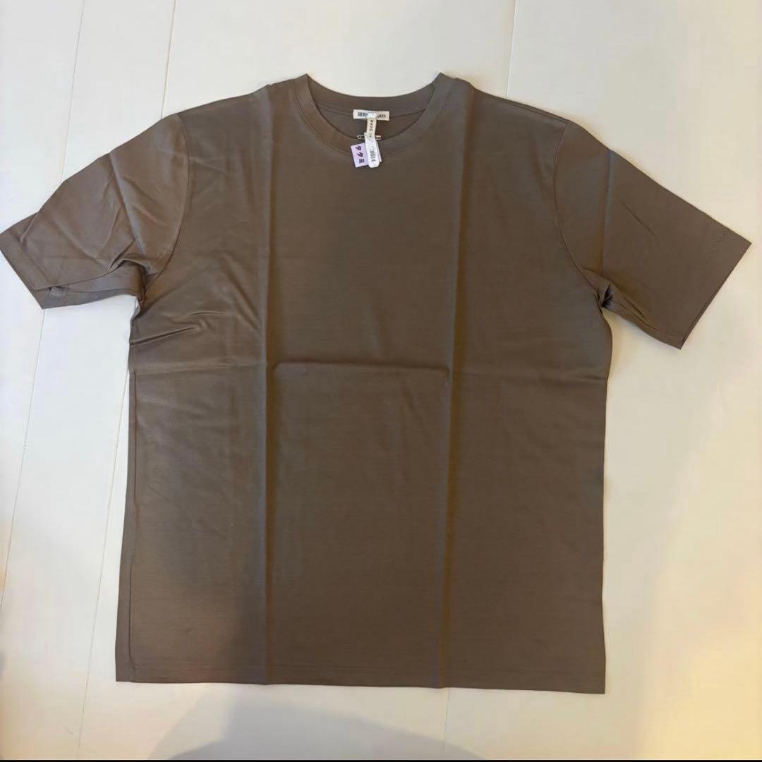 HERMES エルメス Tシャツ 無地 ブラウン マルジェラ期 - メルカリ