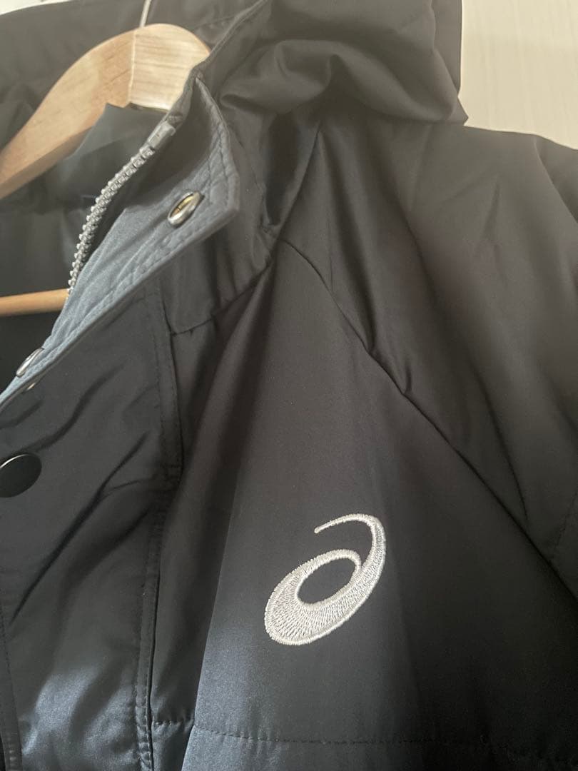 アシックス ベンチコート ロングメンズＸＬ未使用に近い