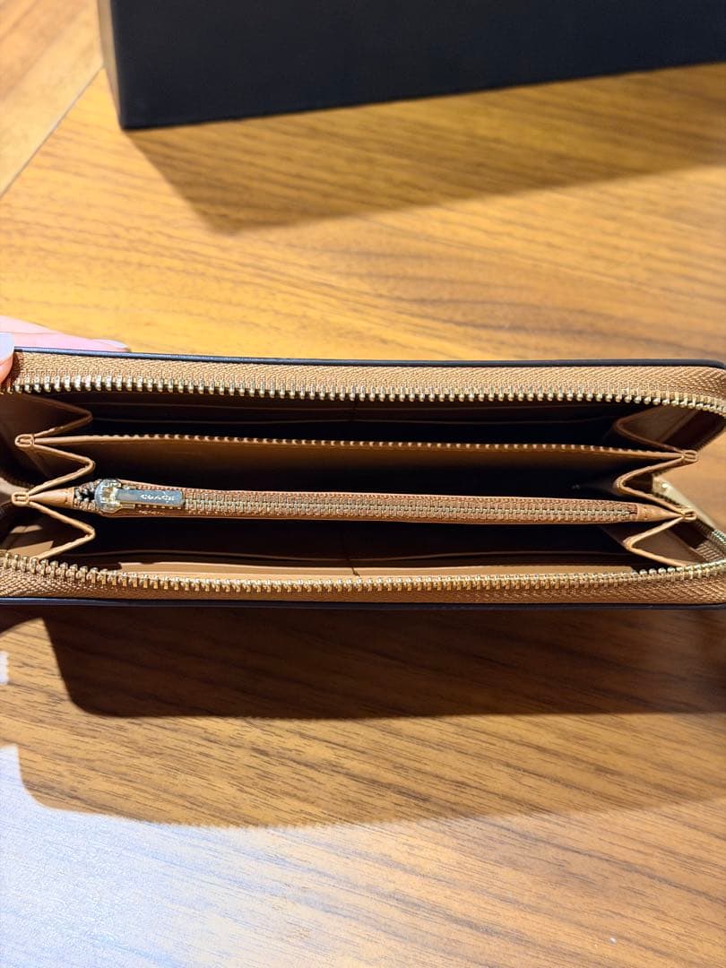 COACH スヌーピー パッチ 長財布