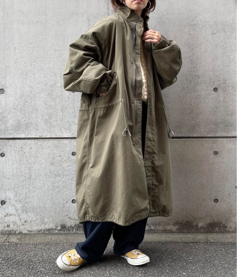 natto ヴィンテージライクミリタリーモッズコート