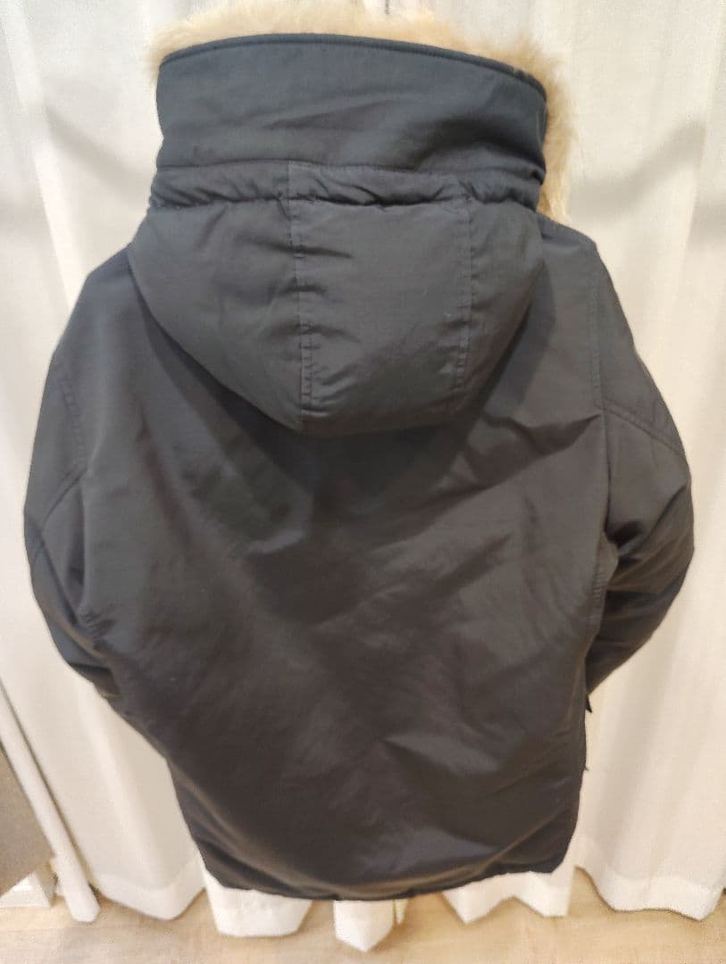 fly様 WOOLRICH ダウンジャケットネイビー Lサイズ