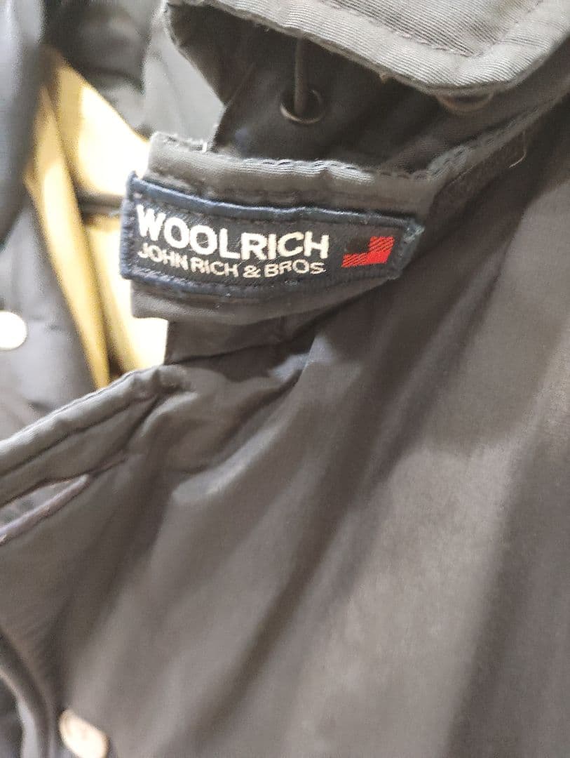 fly様 WOOLRICH ダウンジャケットネイビー Lサイズ
