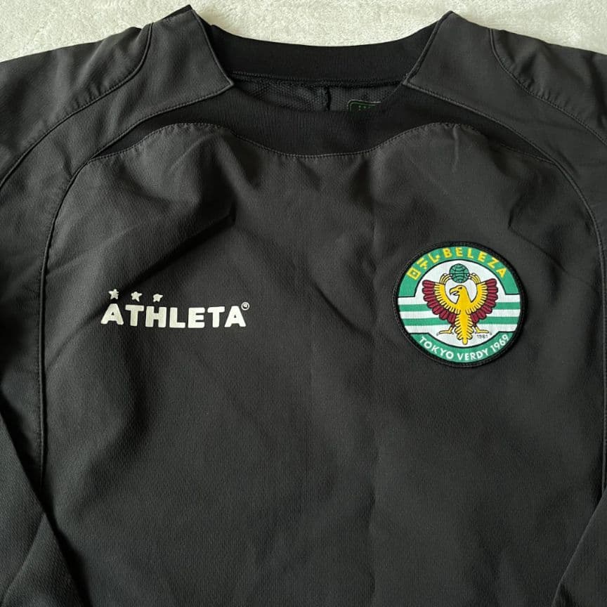 非売品】アスレタ 東京ヴェルディ ベレーザ アカデミー着用 ピステ 黒