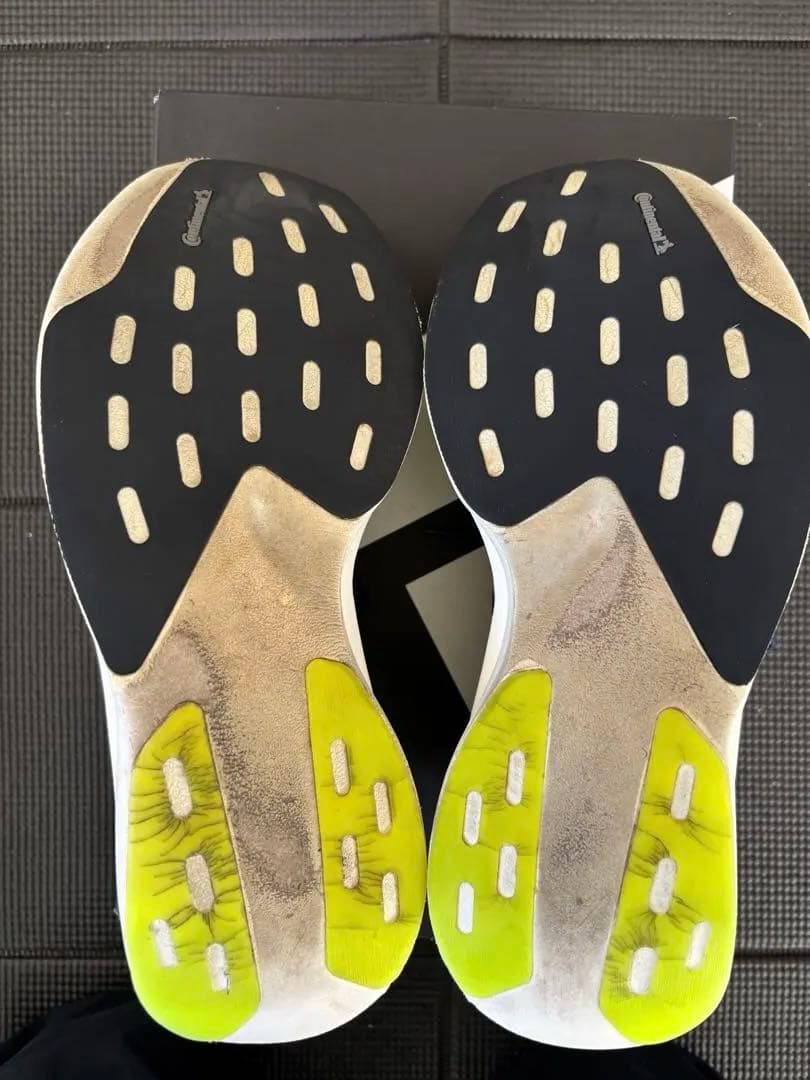 adidas ADIZERO EVOSL ネイビー/ライム　26.5cm