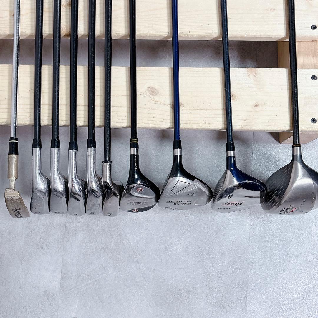 V922 ツアーステージ 他 ゴルフクラブ メンズ セット 11点 練習 初心者