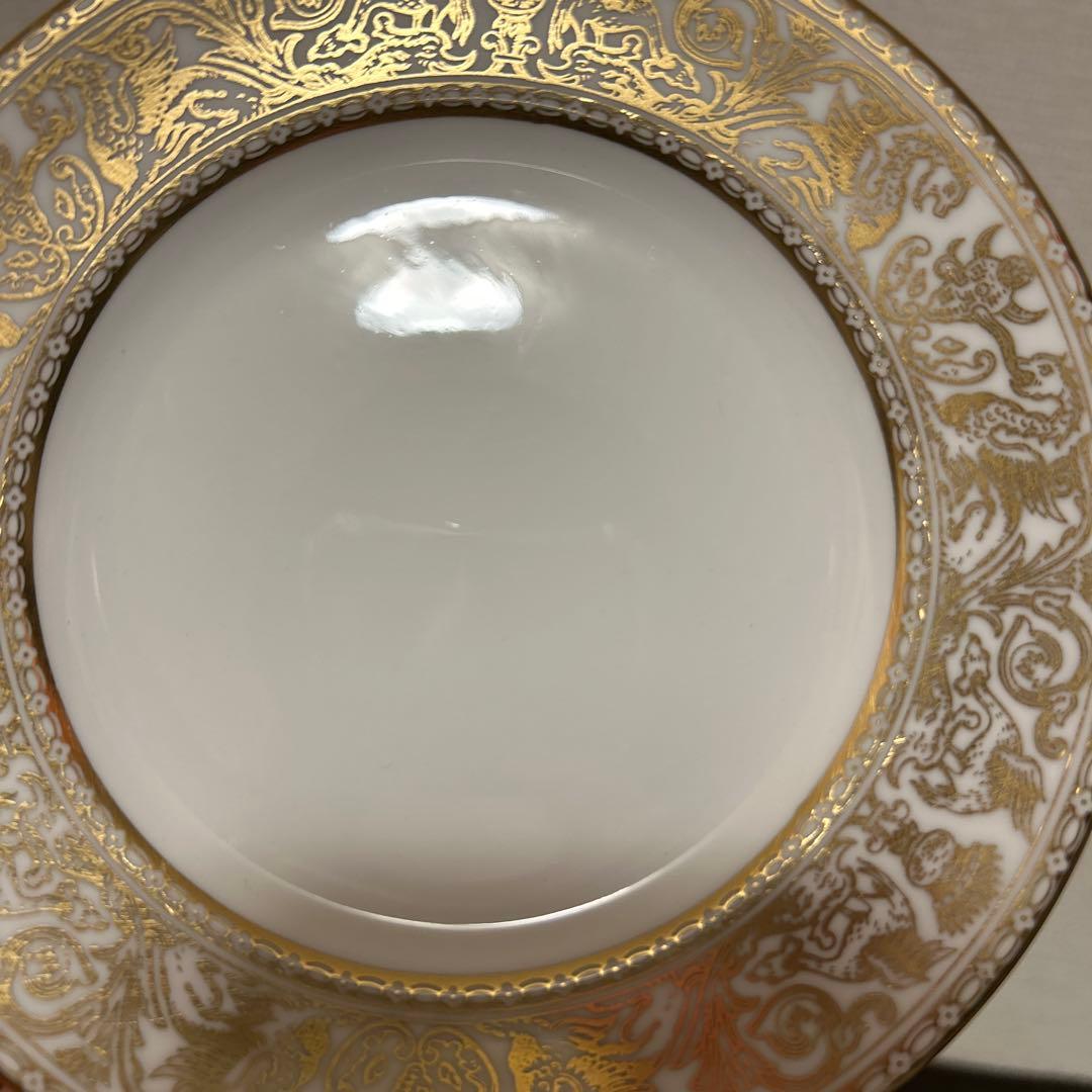 ウェッジウッド　フロレンティーン　ゴールド　デザートプレート　15.5cm