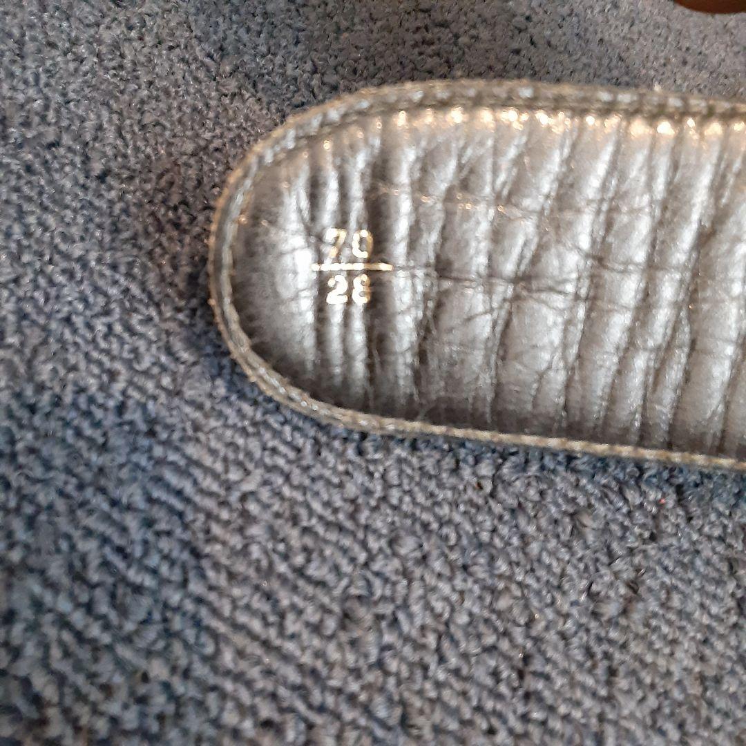 GUCCI グッチ ブラックレザーベルト 70/28