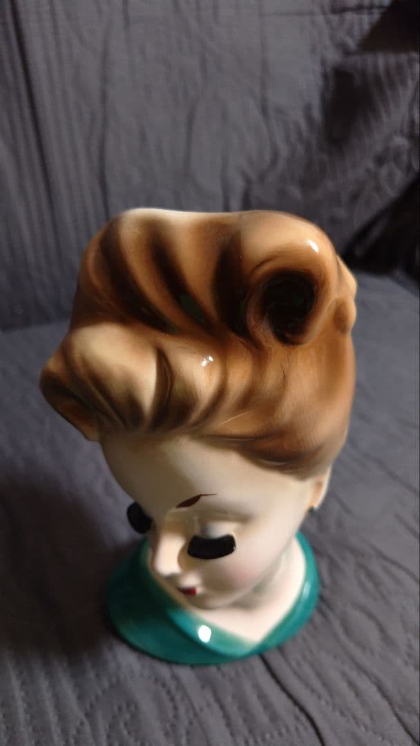 レディ ヘッドベース 花瓶 ヴィンテージ 60年