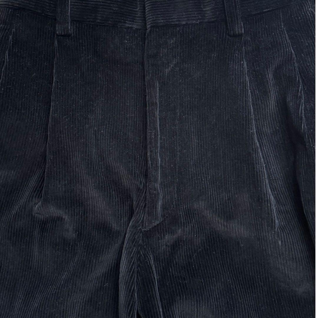 JOHN LAWRENCE SULLIVAN コーデュロイ 2タックワイドパンツの通販はau