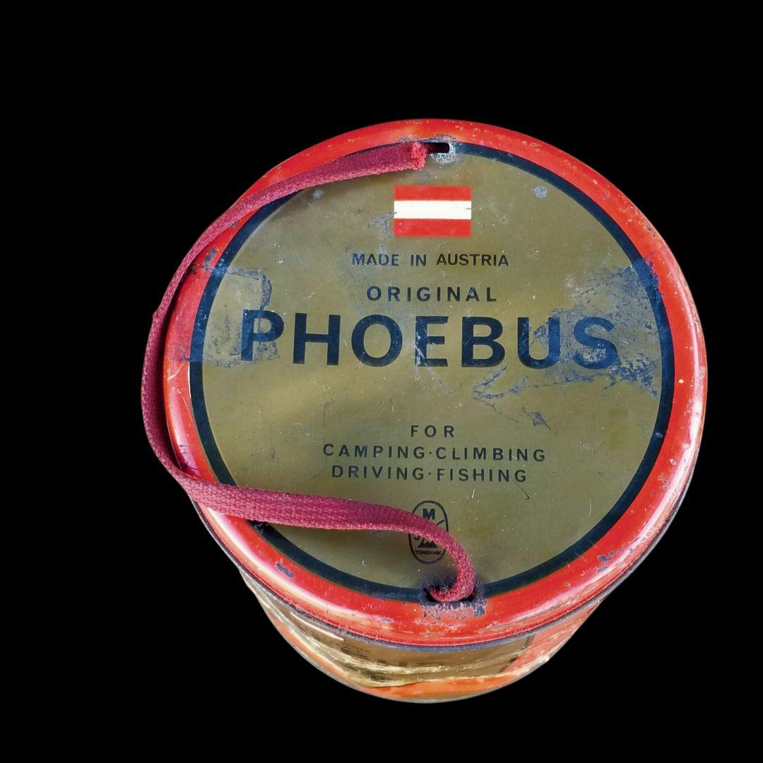 PHOEBUS ホエーブス No.625 コンロ ヴィンテージ 赤丸缶