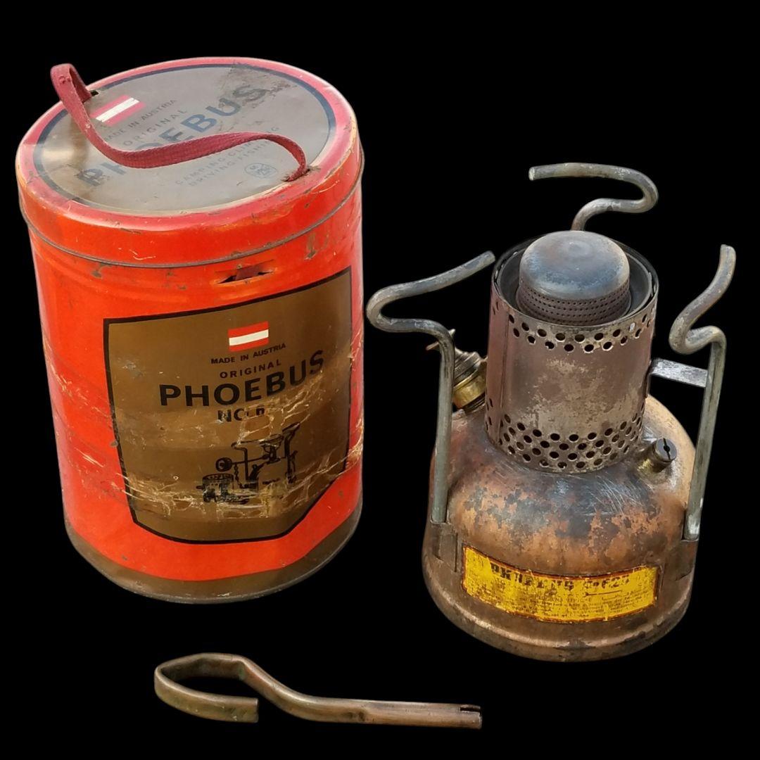 PHOEBUS ホエーブス No.625 コンロ ヴィンテージ 赤丸缶