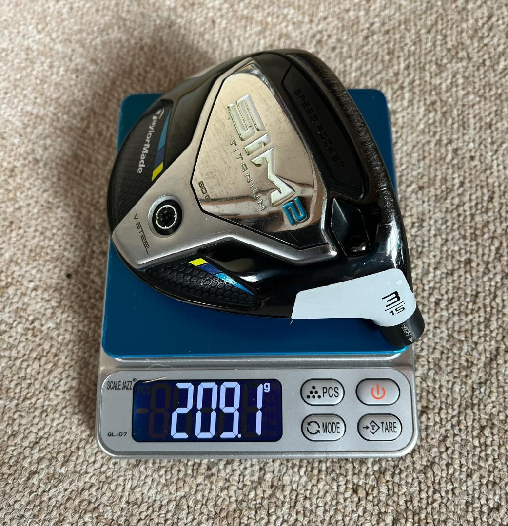 Tram様高反発ぶっ飛び加工済みテーラーメイドSIM2/3W・5W/2本セット