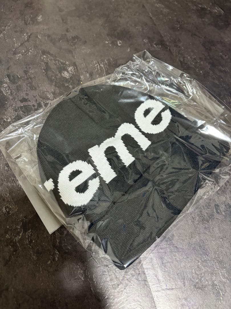 【定価以下！】Supreme Big logo Beanie Boxlogo