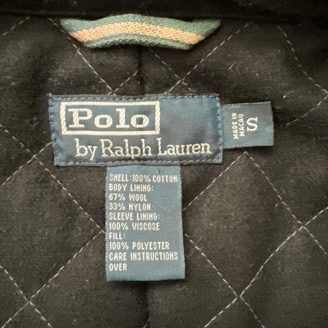 ポロバイラルフローレン チェック柄 オイルジャケット ハンティング