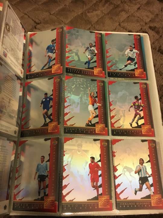 激レア＊入手困難】サッカーW杯 アメリカ大会 トレカセット