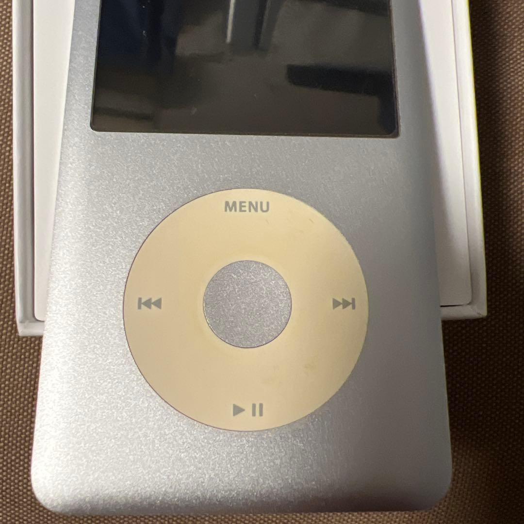 iPod classic 120GB シルバー　セット　レザーケース新品