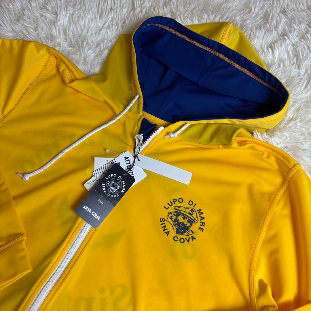 新品】シナコバ SINA COVA、UV、吸水速乾、パーカー、L、イエロー