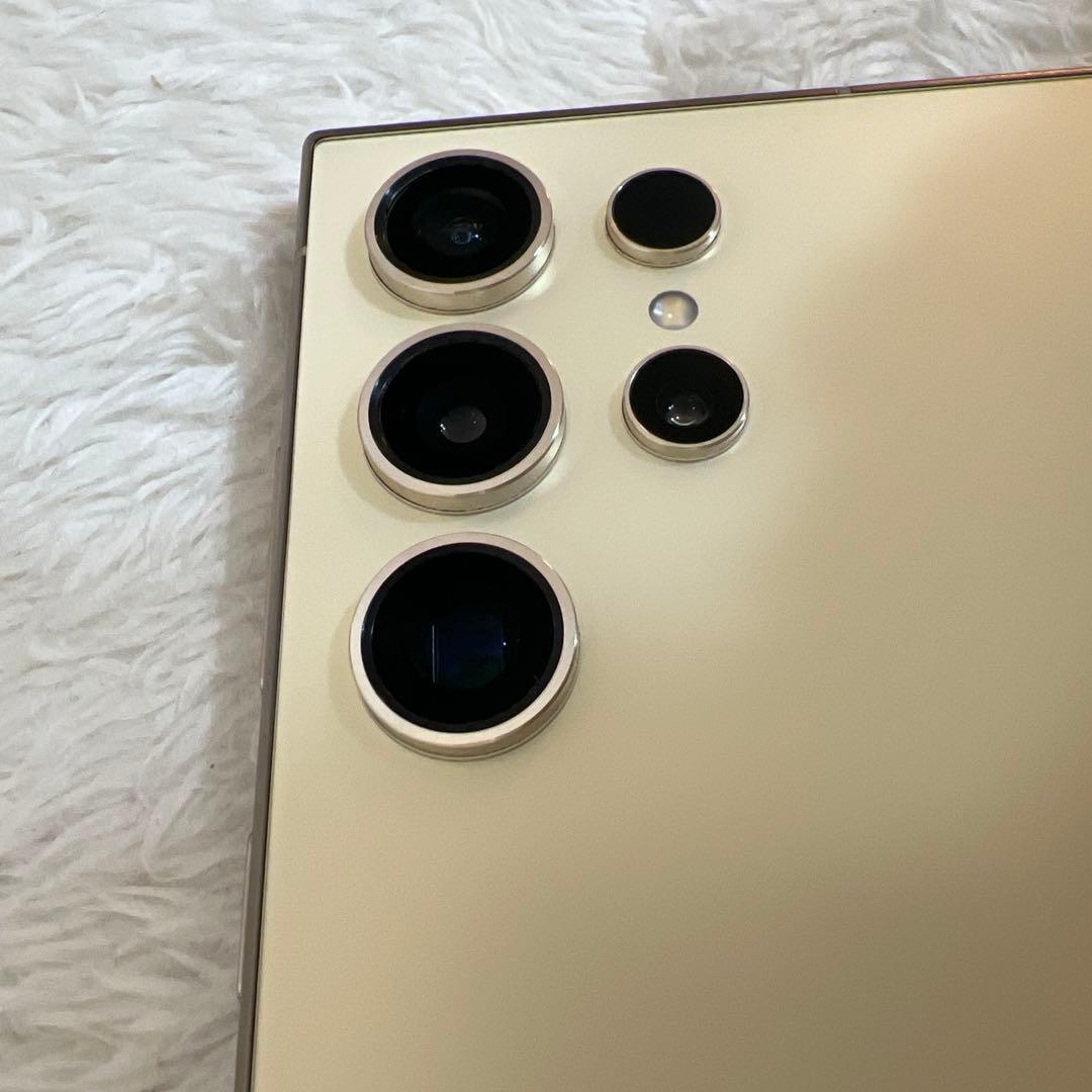 Galaxy S24 ultra 256GB チタニウムイエロー 美品 i22
