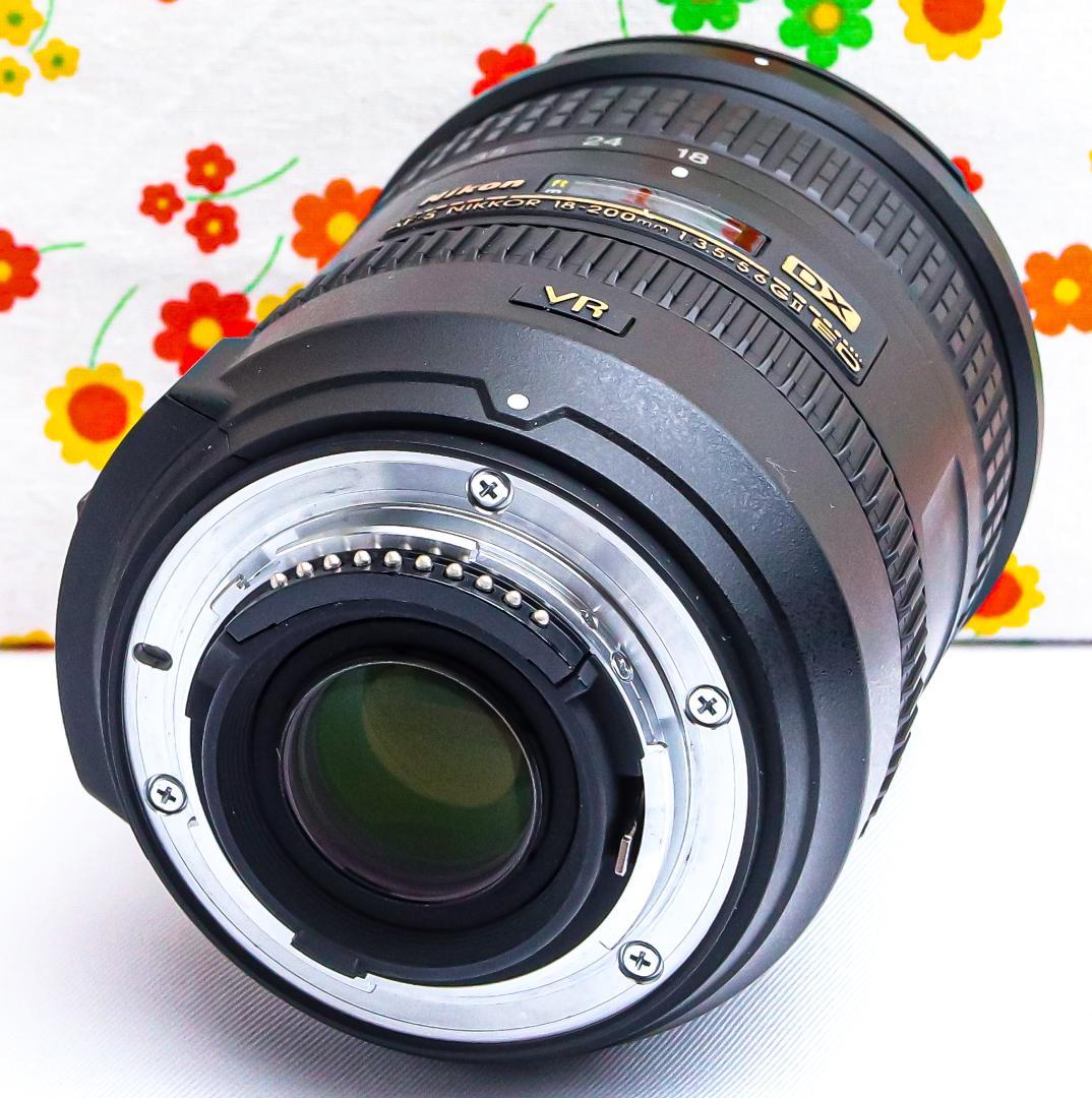 ニコン Nikon AF-S DX 18-200㎜☆万能ズーム☆初心者おすすめ