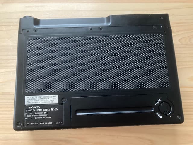 超希少美品 整備済高音質動作品 SONY TC-D5 高級デンスケ 生録機