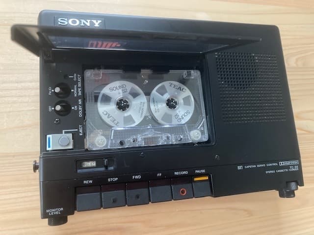 超希少美品 整備済高音質動作品 SONY TC-D5 高級デンスケ 生録機