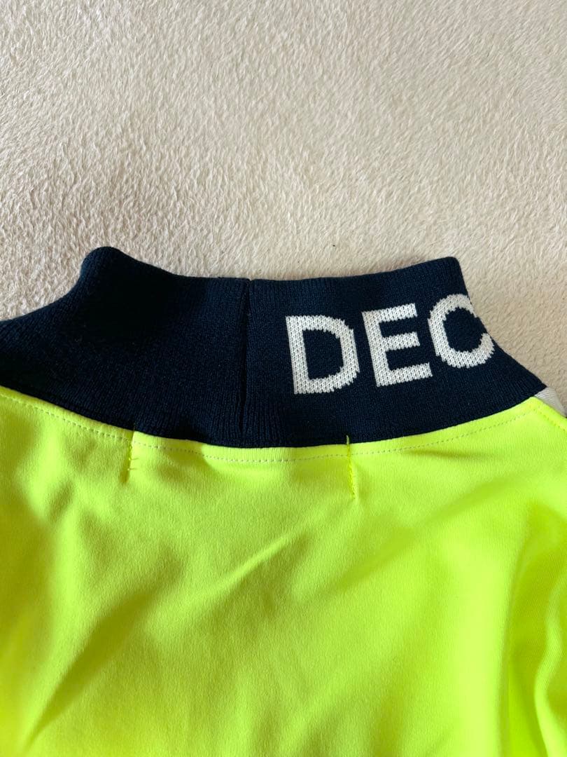 極美品✨ ディセンバーメイ モックネックシャツ 裏起毛 保温 吸湿速乾 防寒