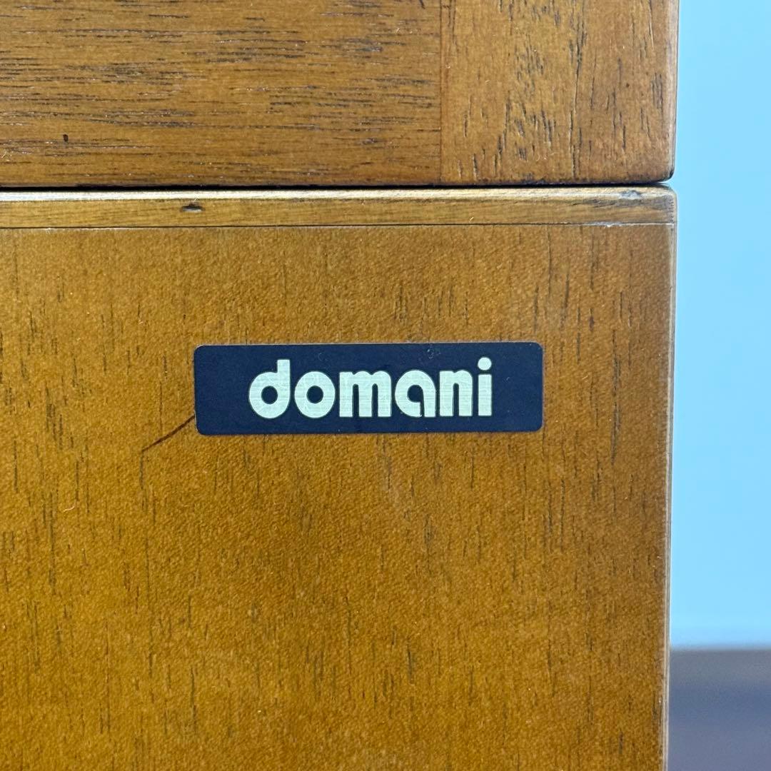 H112K59b カリモク ドマーニ モーガントン ライトコニャック 飾り棚