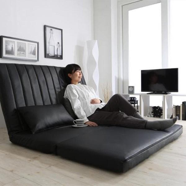 大人気！！3WAYで使えるソファ【ソファ　カウチ　ベッド】【ホワイト】