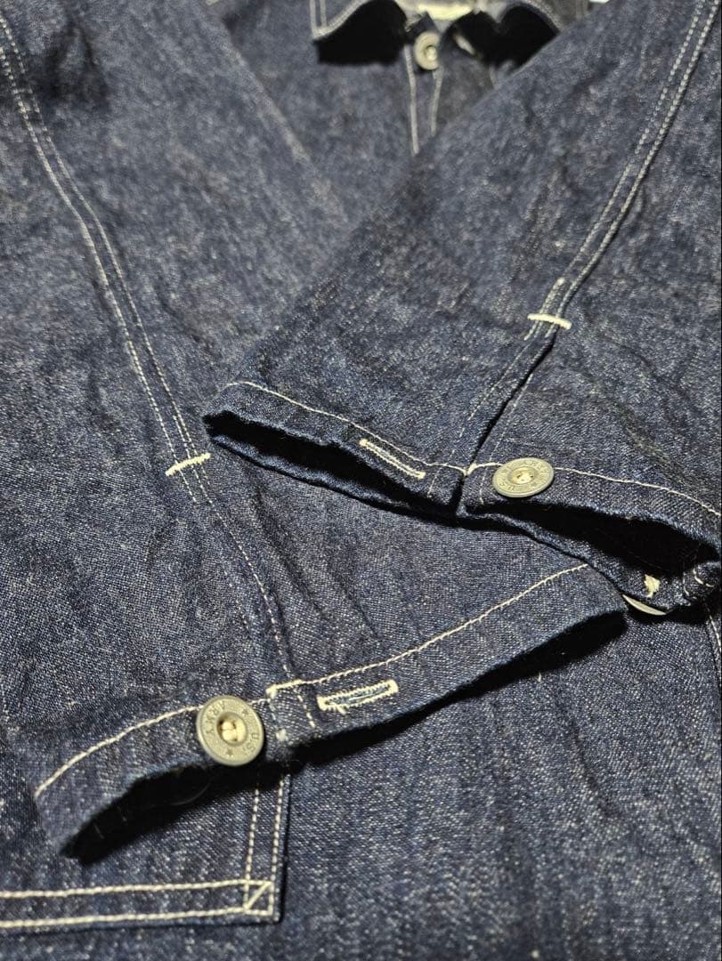 WAREHOUSE U.S.ARMY DENIM PULL OVER　サイズ38