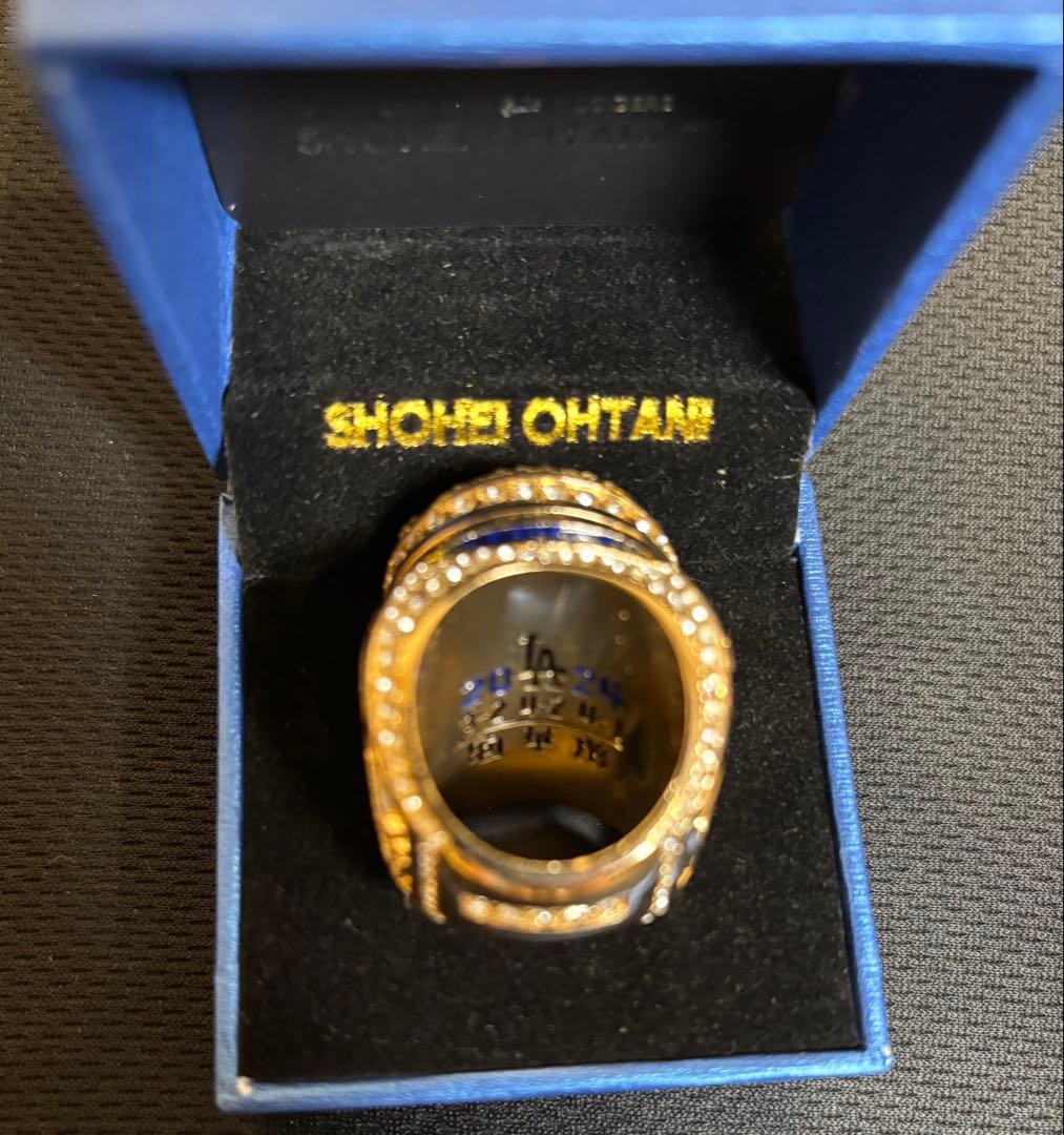 ⭐️正月値下⭐️大谷翔平 チャンピオンリング&ワールドチャンピオンミニトロフィー