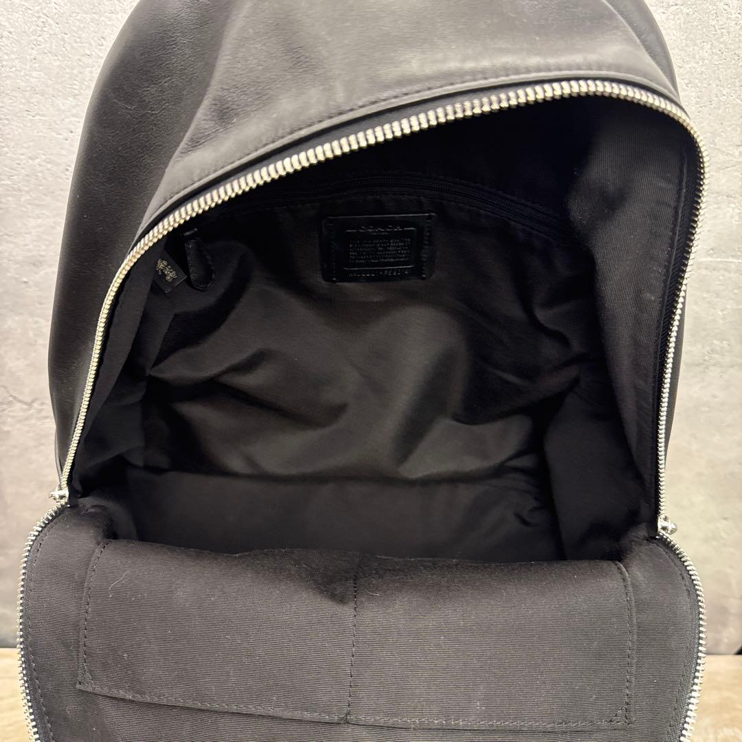 ✨美品 COACH コーチ リュックサック シグネチャー ブラック A4可