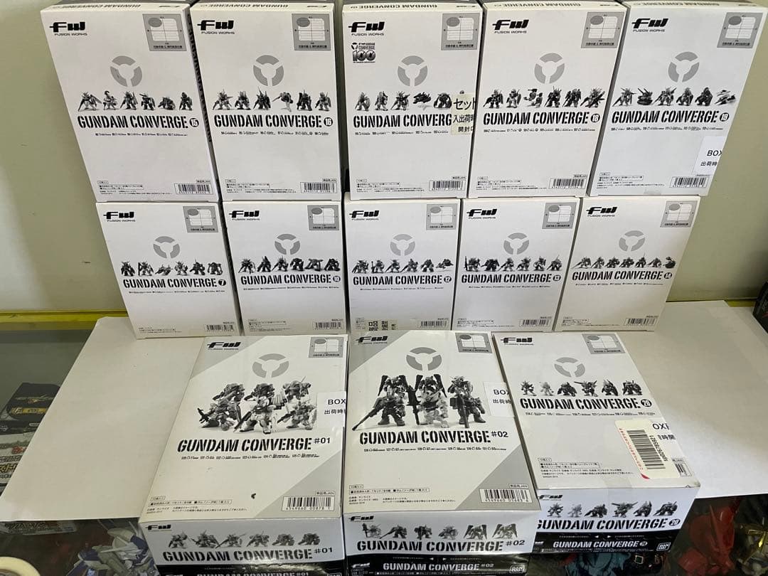 GUNDAM CONVERGE フィギュアセット 13箱