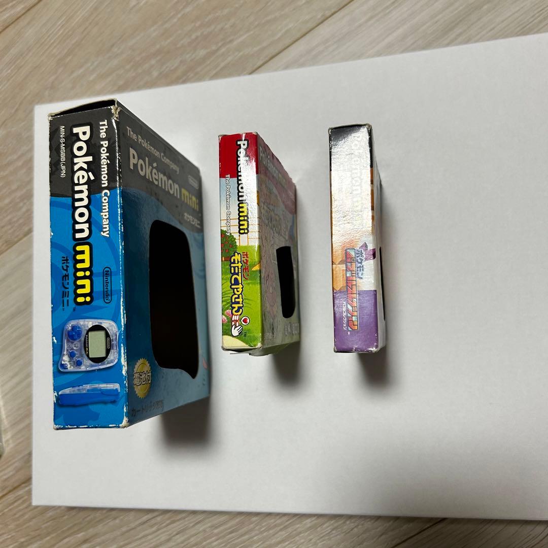 特価【ポケモンミニ】本体+カセット2つ【バラ売り不可】 - メルカリ