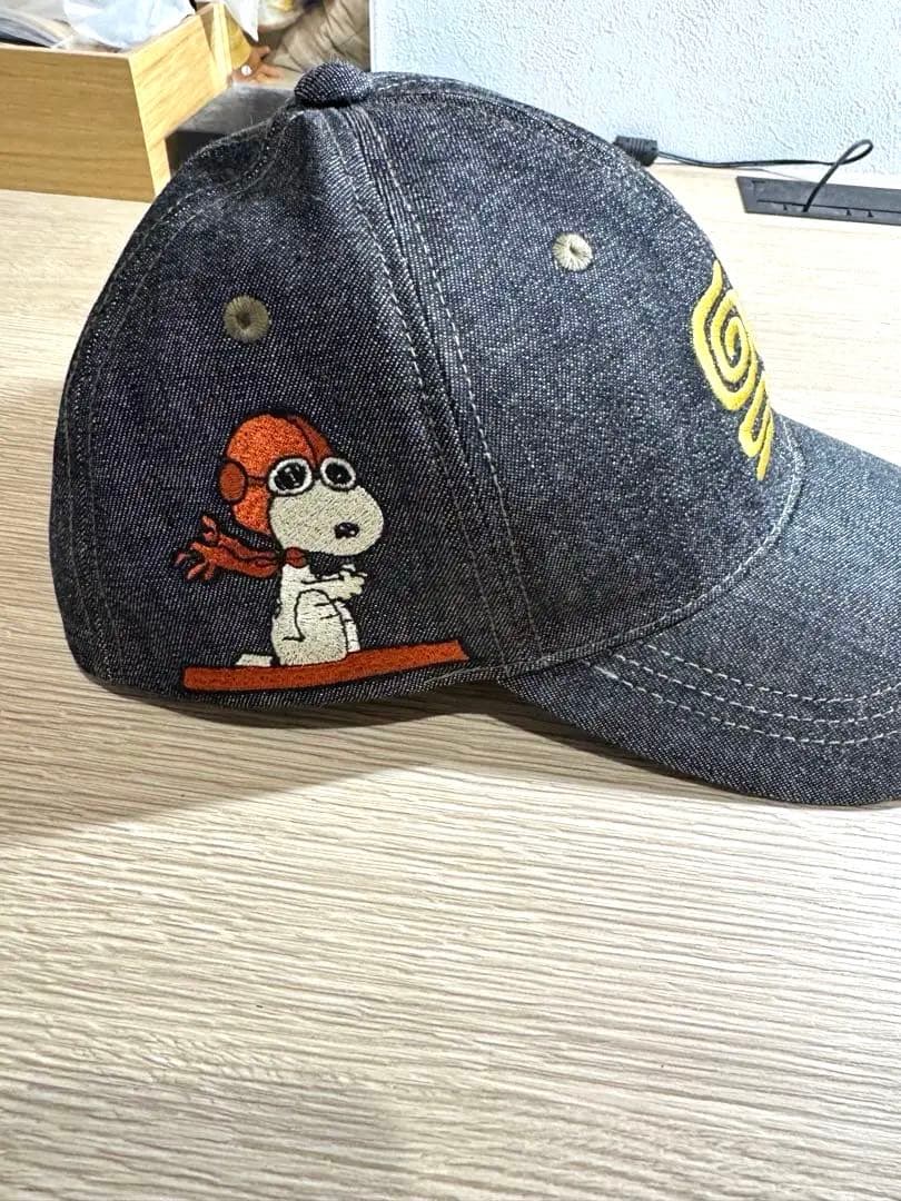トトロ様専用 トイズマッコイ スヌーピー ダークデニムキャップ - メルカリ