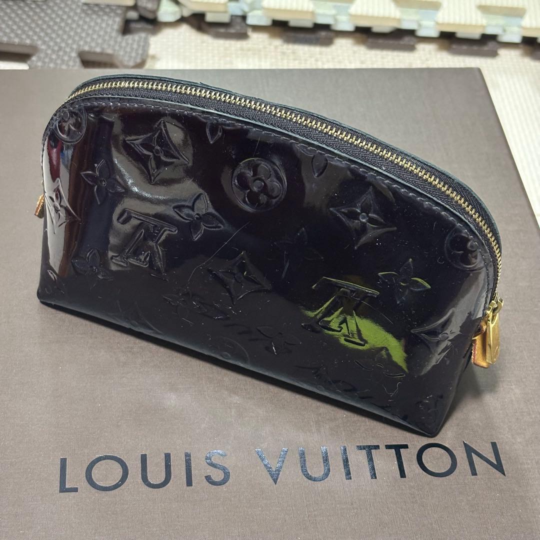 LOUIS VUITTON ヴェルニ アラマント コスメティックポーチ
