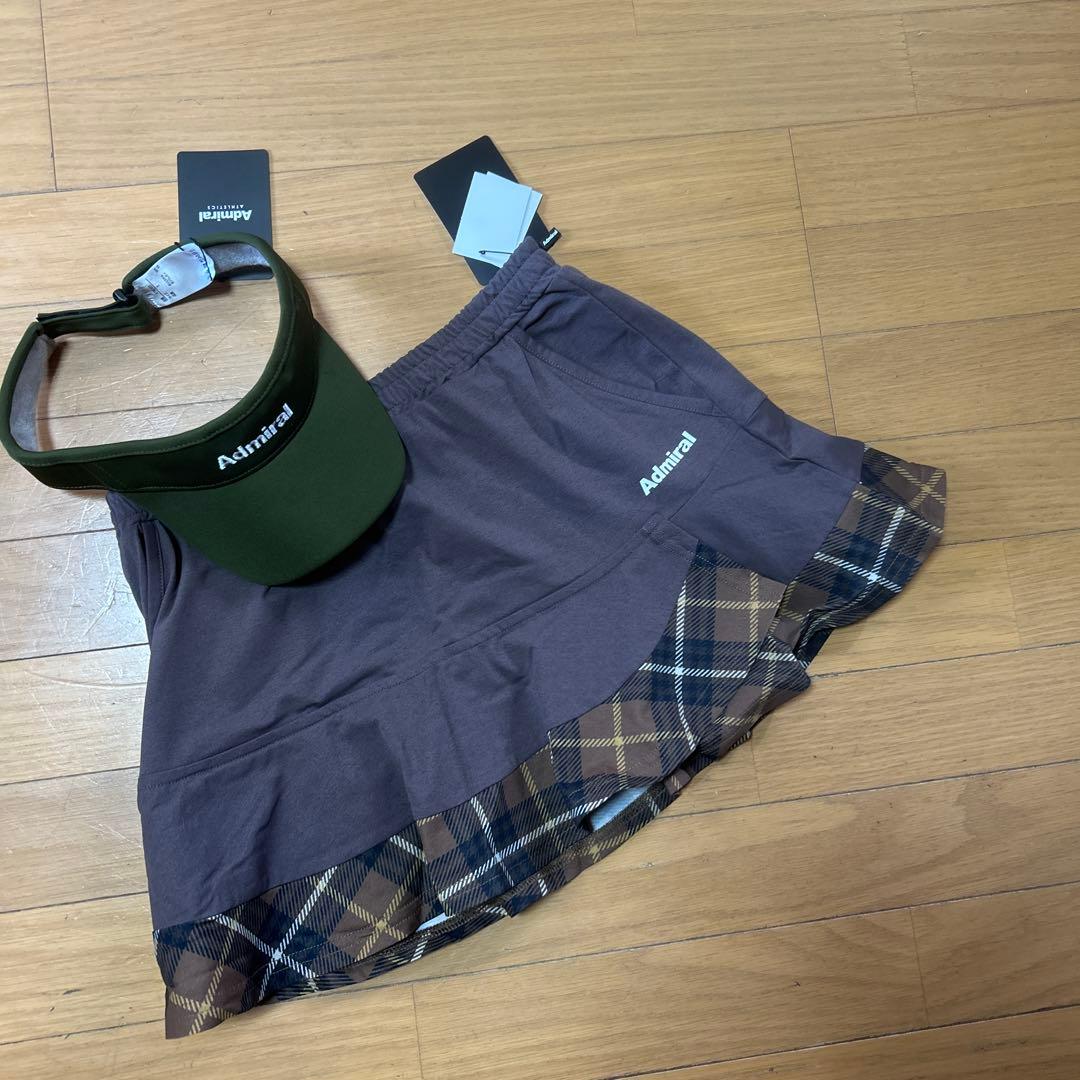 アドミラル　スコート　サンバイザー(一色選べます。） セット　バラ売り可能