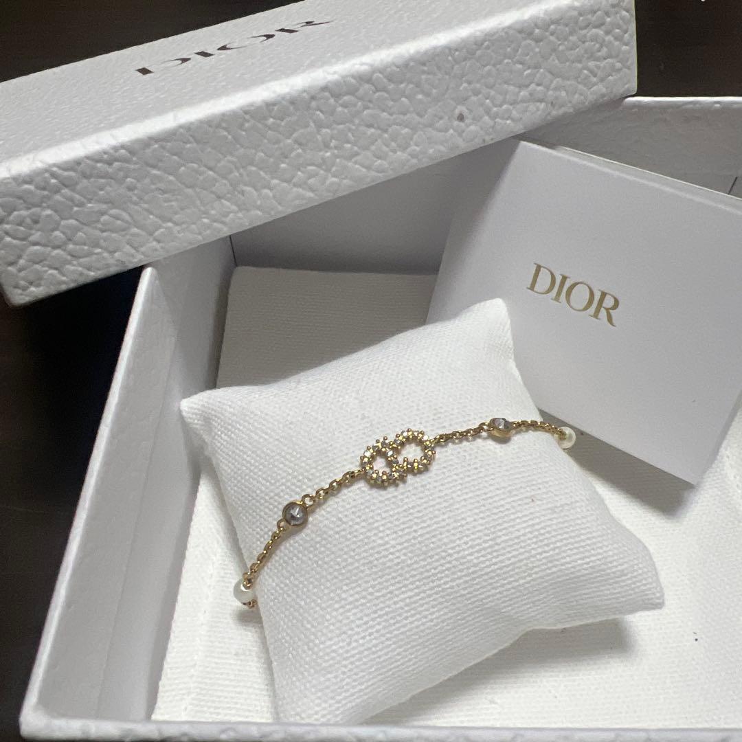 Dior ゴールド チェーンブレスレット