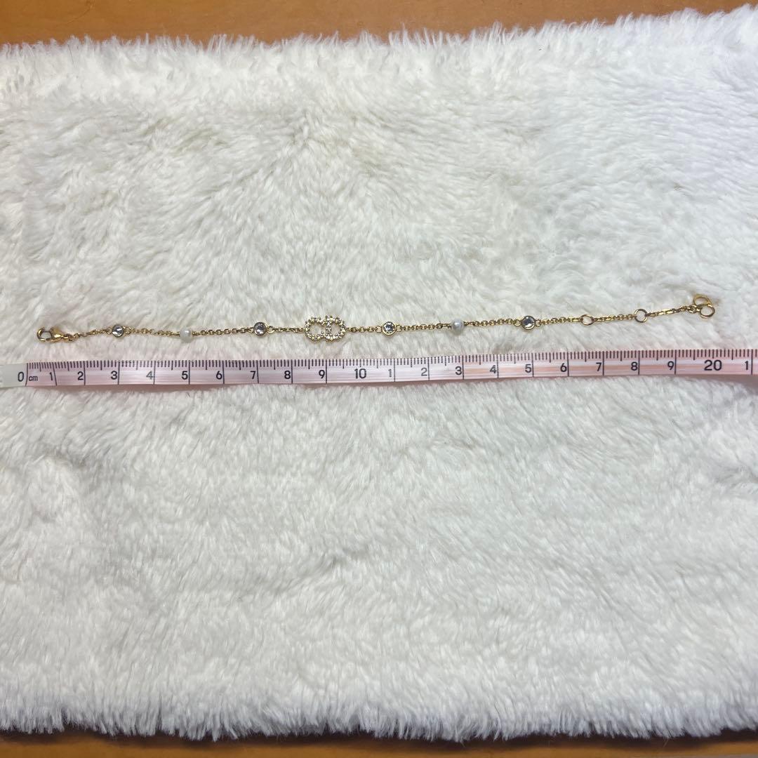 Dior ゴールド チェーンブレスレット