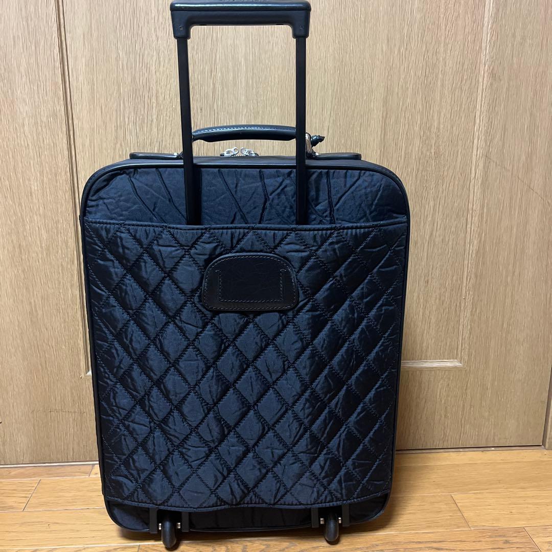 CHANEL ニューヨークライン マトラッセ ココマーク キャリーバッグの