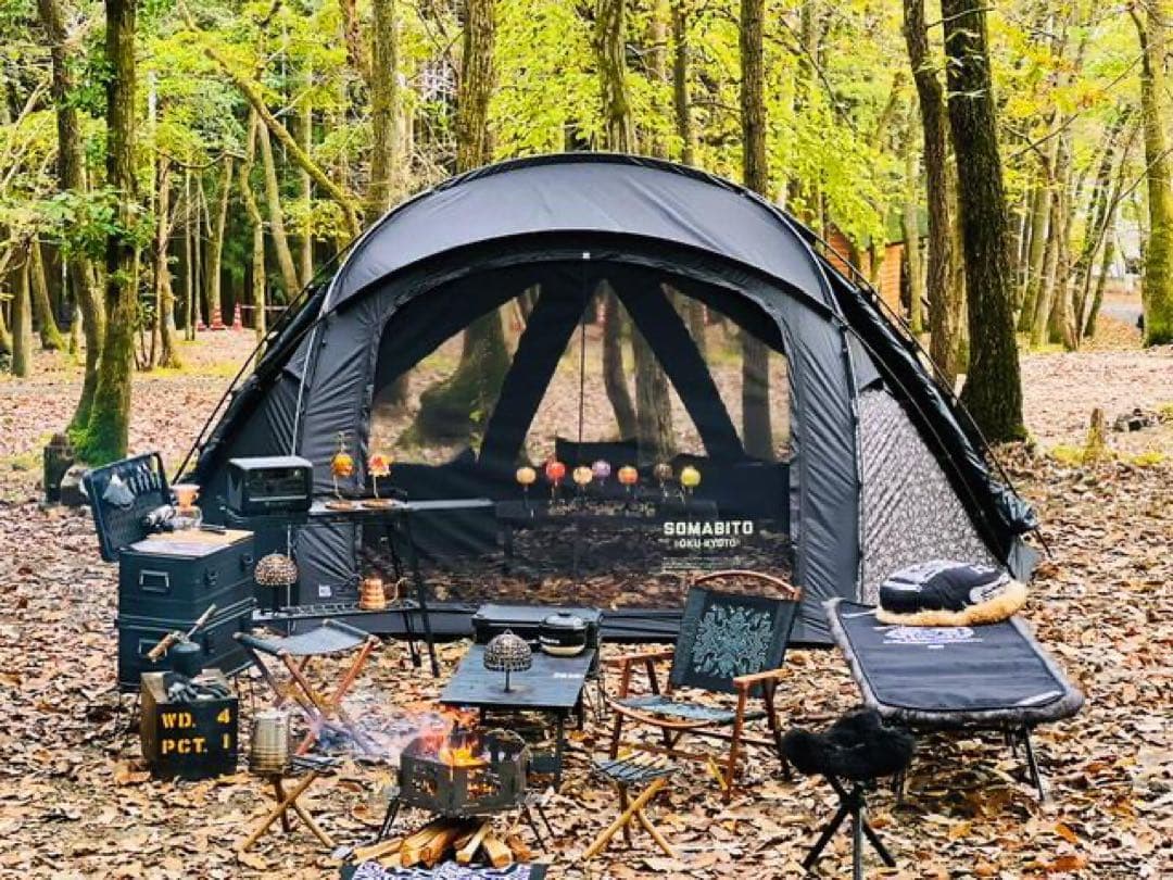 SOMABITO KAMAKURA ブラックキャンプテント - メルカリ
